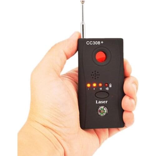 TYIYEWH CC308 Full Range Anti - Spy Bug Detector Mini Wireless Camera Hidden Signal GSM Device Finder Privacy Protect Security