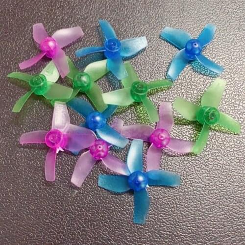 31mm Transparent Propeller RC Helicopter Blades for 615 Brushed Motor DIY E010 H36 Tiny Whoop Frame Mini Drone Kit Spare Parts
