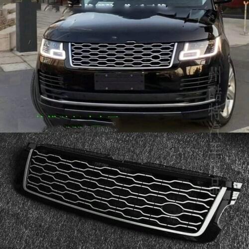 Apto Para For Land Rover Range Rover Vogue L405 2018 2019 2020 2021 Front Bumper Grille 1pcs