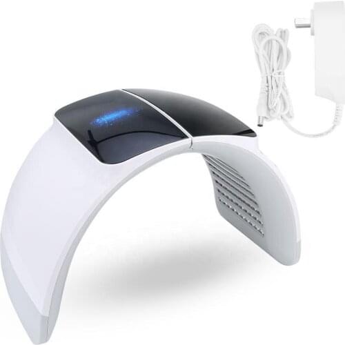 7 Colors PDT LED Photon Light Therapy Mask Skin Rejuvenation Facial Calcium Supplement Anti-aging Wrinkle Acne Removal Foldable