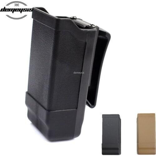 Tactical Handgun Magazine Pouch Quick Draw Mag Holder Single Stack Airsoft Paintball for 9mm To .45 Caliber