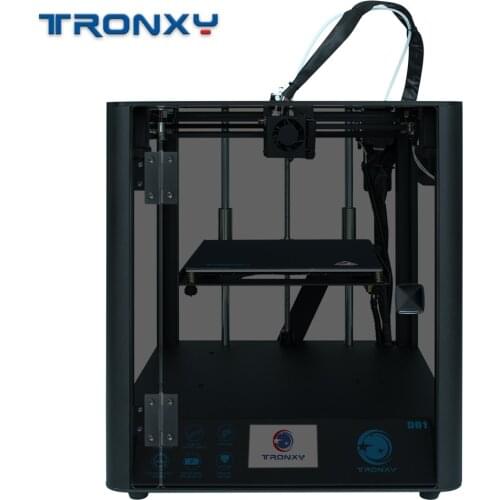 Tronxy D01 Full Metal Frame Resume Power Failure Printing 3D Printer Kits DIY CoreXY with Mask and Industrial Linear Guide Rail