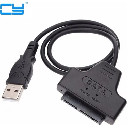 USB2.0 USB 2.0 to Micro SATA 7+9 16P 1.8" SSD Hard Disk Drive hdd Adapter Cable 50cm usb micro sata adapter Connector