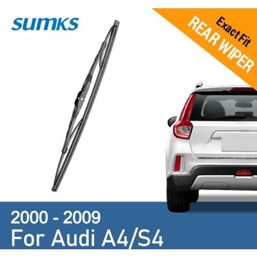SUMKS Rear Wiper Blade for Audi A4/S4 2000 2001 2002 2003 2004 2005 2006 2007 2008 2009