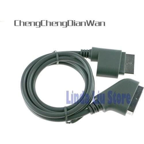 1pc For XBOX360 xbox 360 1.8M 6FT RGB SCART cable HD LEAD Cord For Xbox 360 Game Accessories