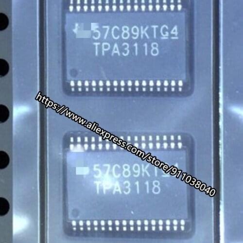 5pcs/lot TPA3118D2DAPR HTSSOP32 TPA3118 D2DAPR IC AMP AUD PWR 50W STER 32HTSSOP TPA3118D2DAPT 3118 TPA3118D2 DAPR TPA 3118D2DAPR