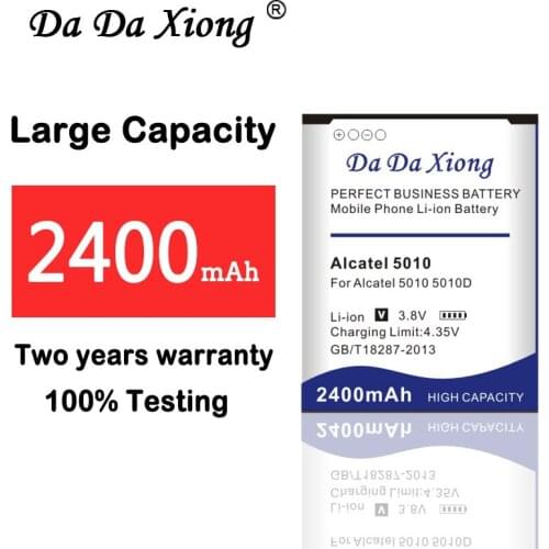 Da Da Xiong 2400mAh Alcatel 5010 Battery for Alcatel 5010 5010D battery