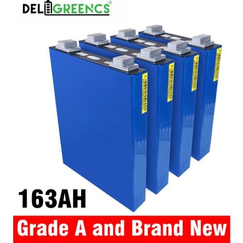 16pcs 48V Battery Pack CALB LiFePO4 163AH 3.2V Lifepo4 Battery Cells with Aluminum shell for E-trick ,boat, Solar systerm