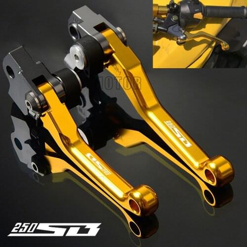 For Suzuki 250SB 250 SB 2002-2006 2003 2004 2005 CNC Aluminum Motorcycle Dirtbike Dirt Bike Motocross Pivot Brake Clutch Levers