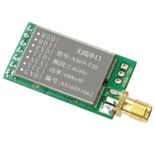 AS69-T20 2.4G nRF24L01 UART bidirectional transmission wireless Serial transmission module