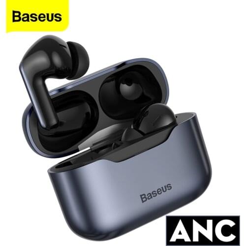 Baseus S1 Pro Wireless Earphone ANC Noise Cancellation Earphones Headphones SBC AAC TWS Bluetooth 5.1 Earbuds Ear Buds Earpiece