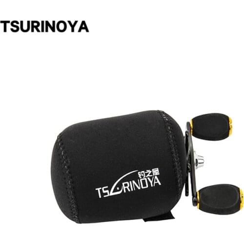 TSURINOYA Super Light Drum Reel Cover Fishing Reel Bag Protective Case Storage For Bait Casting Reel Snakehead Fishing Equipment