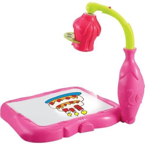 Kids Multifunctional Drawing Desk Montessori Projection Painting Machine Toys for Children Painting Early Education Art Toy Gift