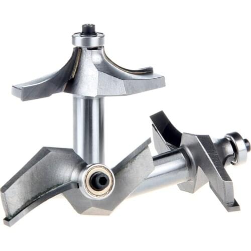 Router Bit Table Edge Bit 1/2*1 CNC Carving Wood Processing Tungsten Carbide Cutter Bit Prrofessional Grade Woodworking Tools