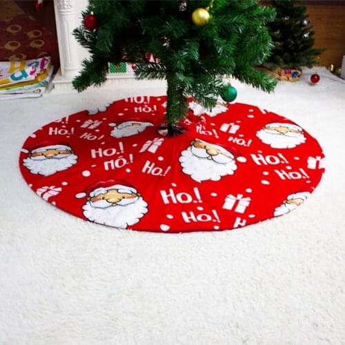 Tree Base Floor Mat New Year Xmas Decoration Festival Carpets Holiday Ornament Xmas Party Home Holiday Decoration