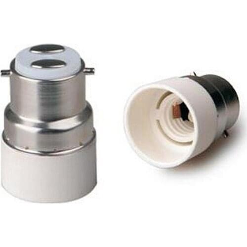 Lamp converter plug B22 turn to E14 socket lamp base B22 to E14 socket for led bulbs or led light halogen lamp