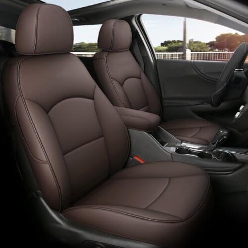 Custom Fit Full Set Car Seat Covers For Chevrolet Select Malibu Xl2016 2017 2018 2019 2020 2021 Waterproof Protection Cushion