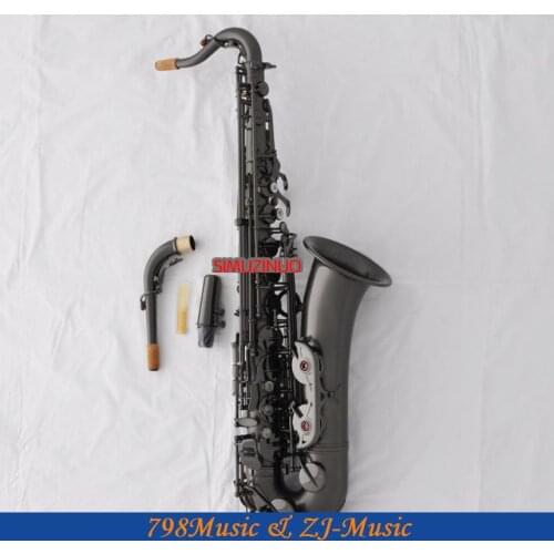 Professional Black Nickel C Melody Sax Saxophone High F# With Case