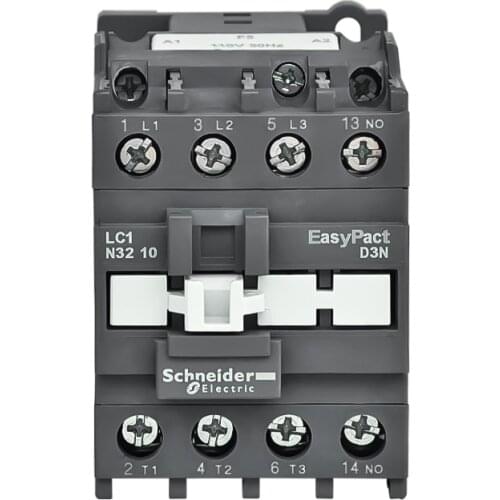 Schneider D3N AC Contactor 38A 1NC AC24V/ AC36V /AC110V / AC220V / AC380V LC1N3801
