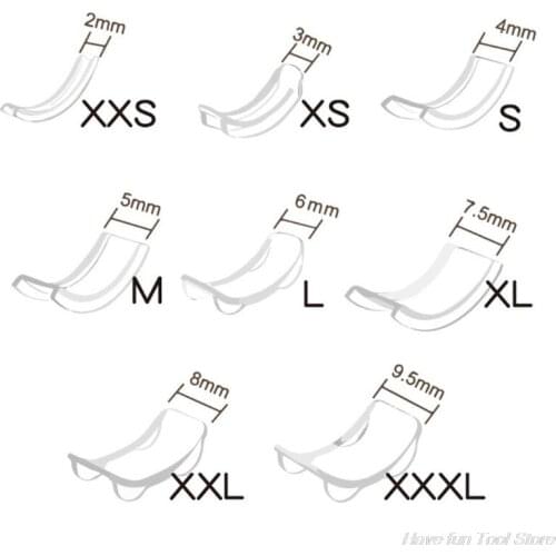 8 Sizes Silicone Invisible Ring Size Adjuster Reducer Ring Sizer Fit Any Rings M02 21 Dropshipping