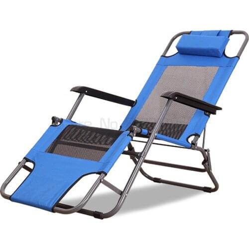 Recliner folding lunch break office leisure chair office home bedroom dormitory lazy beach chair