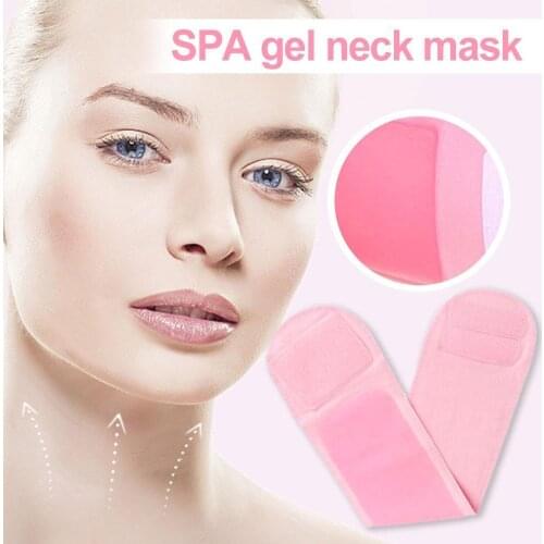 SPA Gel Neck Mask Anti Wrinkle Skin Care Moisturizing Repair Neck Whitening Membrane Neck Membrane P4R4