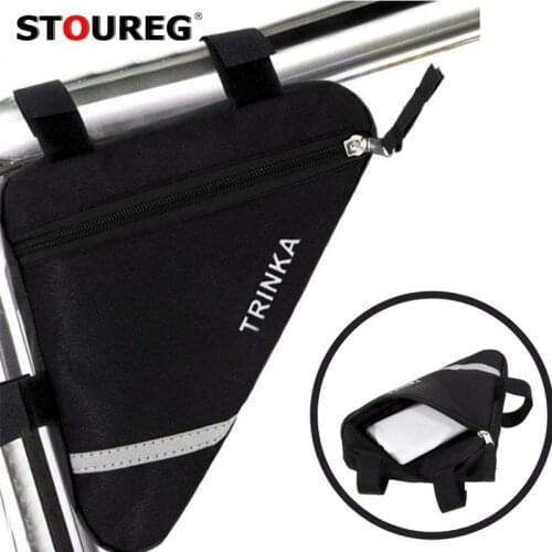 Bicycle Triangle Bag MTB Bike Front Frame Bag Cycling Rack Bag Bicycle Saddle Bags Bike Accessories,Trangle Bag for Cycling