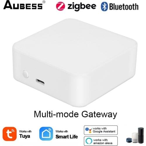 Tuya Multi-mode Gateway WiFi+Bluetooth+Zigbee multi-protocol communication Gateway tuya/smart life APP Remote Control