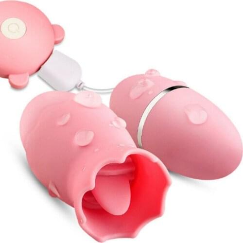 Magic Tongue Sucking Vibrating Bullet Egg Sex Toys For Women 20 Speed G spot Vibrator Clit Anal Nipple Stimulation Masturbation