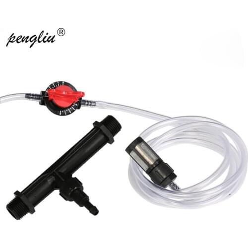 Suction Tube Assembly Used For Fertilize Injector 1/2" dn15 and 3/4" dn20 Garden and Drip Irrigation IT166