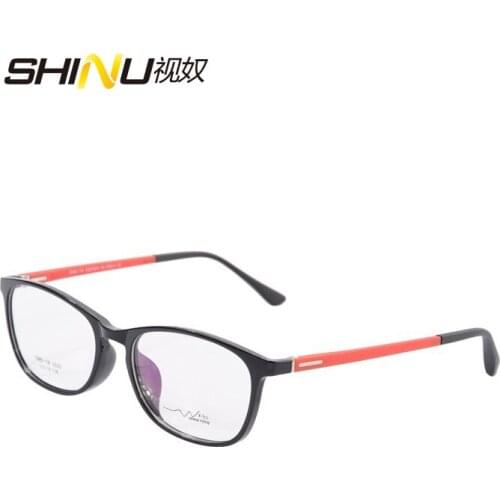 Black new fashion spectacle frame eye glasses frames for women men eyeglass frame eyewear brand designer TR3020