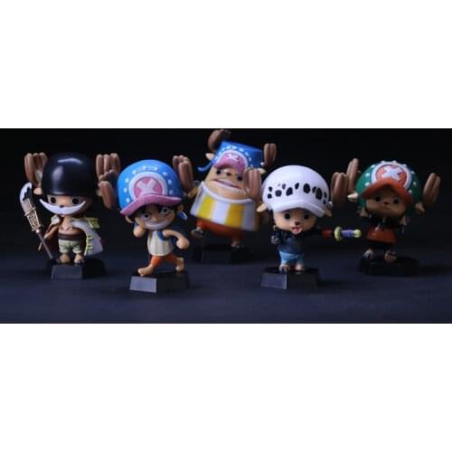 Anime one piece action figure Tony Tony chopper cos Edward Newgate Luffy Trafalgar Law pvc action figure collection gift doll