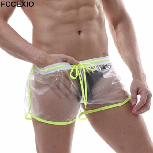 FCCEXIO Men's Transparent Briefs