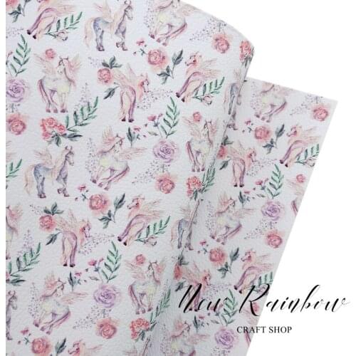 New Rainbow 30x138cm Magic Pany Pu Printed Faux Leather Roll Bow Making Material, DIY Crafts, earrings, home decor use