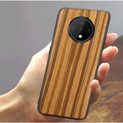 Oneplus 7t pro 6T case Oneplus 7 protective cover Nylon Karbon bumper back cover one plus 6 6t bamboo rosewood cases original