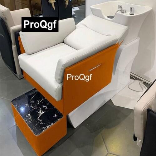 QGF 1Pcs A Set Prodgf ins Style Barber Shop Washing Hair Bed