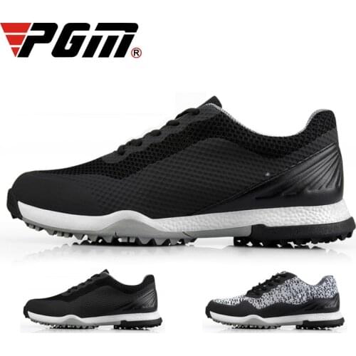 PGM Golf Shoes Men 3D Breathable Waterproof Sneakers Male Lightweight Sports Training PGM Shoes EU39-44 D9101