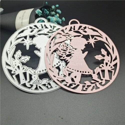 Craft Embossing Die Cut Girl Decoration Metal Cutting Dies Mold Scrapbook Paper Cards Making Knife Mould Blade Punch Stencils