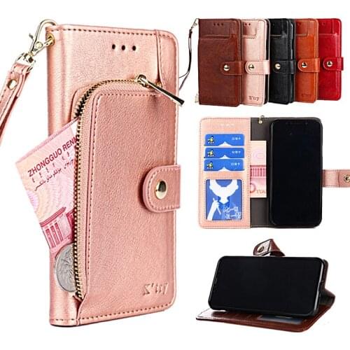 Luxury PU Leather Wallet Cover Silicone Case For Zte Blade 20 10 V Smart V2020 Vita A610 A520 A512 A510 A7S A1 ZTG01 Flip Case