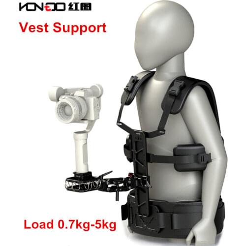 Hontoo Arm Gimbal vest steadicam Rig Load 5kg for DSLR Gimbal DJI ROIN-S Zhiyun Crane 2 TILTA G2 3-Axis Handheld Stabilizer