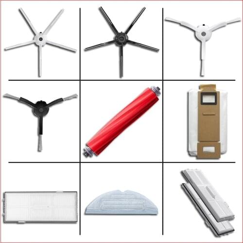 Hepa Filter Side Brush Mop Cloths Rag Accessories For Xiaomi Roborock T7 T7S T7plus T7Splus S7 Robot Vacuum Cleaner Spare Parts