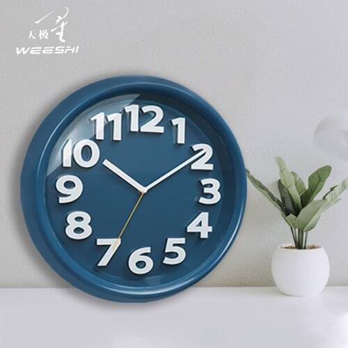 Modern minimalist wall clock living room home fashion clock wall hanging creative mute quartz clock wall clock