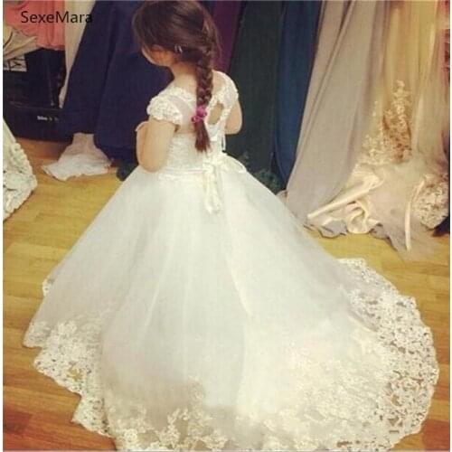 A-line Flower Girls Dresses for Wedding Girls First Communion Dresses Special Occasion Girls Dress