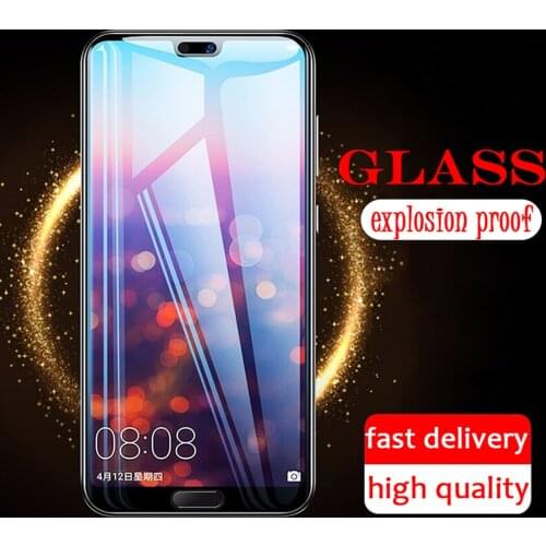 Full cover for huawei P20 P30 pro P40 lite E tempered glass protective film P40 pro plus on the glass phone screen protector
