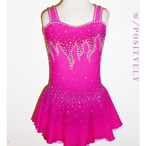 Women Figure Skating Dresses Graceful New Brand Ice Skating Dresses For Competition DR4131