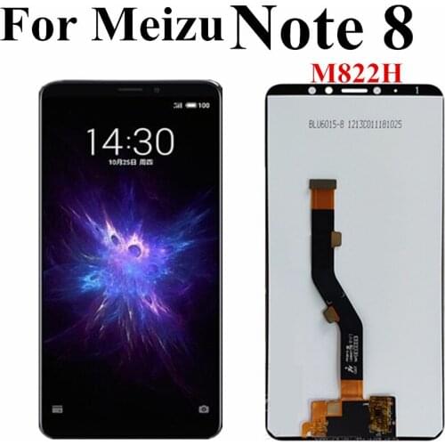 For Meizu Note 8 M822H LCD Display Screen Touch Panel Digitizer Assembly For Meizu Note8 LCD Screen 6.0 inch