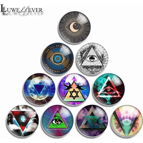 12mm 10mm 16mm 20mm 25mm 30mm 548 Eyes Mix Round Glass Cabochon Jewelry Finding 18mm Snap Button Charm Bracelet