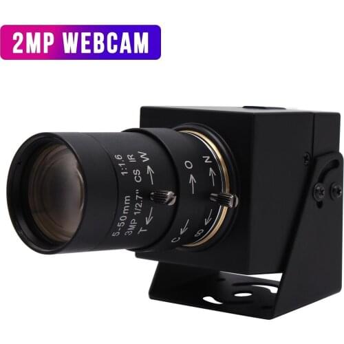 1080P Full HD USB Camera Sony IMX323 Low Light Varifocal Mini Industrial Machine Vision USB Webcam Camera Android,Linux Windows