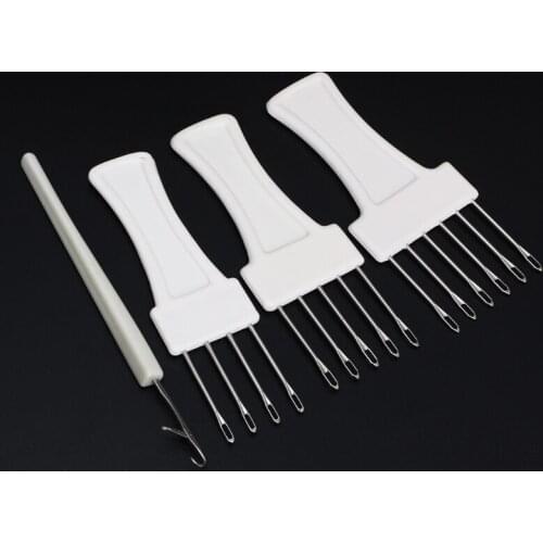 3Pcs Transfer Tools + A Latch Tool Set for All Bulky Gauge 9mm Knitting Machine-S001