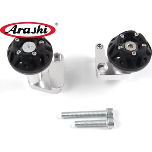 Arashi 1Set For KAWASAKI NINJA ZX10R Ninja CNC Engine Sliders ZX 10R 2008 2009 2010 2011 2012 Crash Bunds Protector Engine Cover